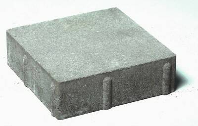 Dlažba zámková CS BETON Quadro šedá – 8 cm