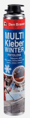 Pěna zdící pistolová zimní Den Braven Multi Kleber – 750 ml