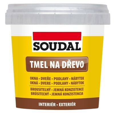 Tmel na dřevo Soudal barva smrk – 250 g