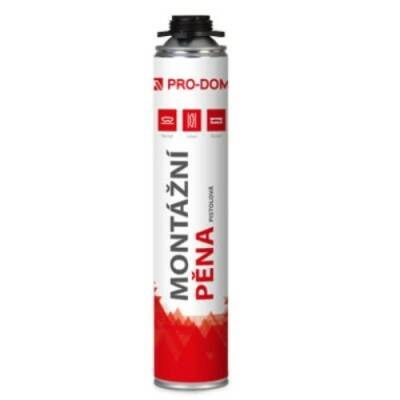 Pěna montážní pistolová PRO-DOMA – 750 ml